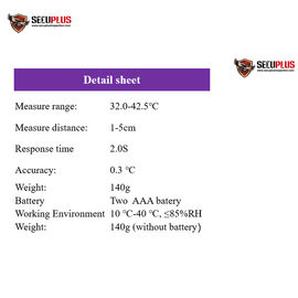 non contact portable infrared forhead thermometer temperature gun for public area