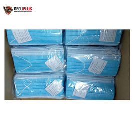 Disposable protective face mask to avoid coronavirus in public area, hospital