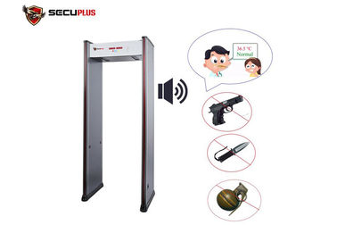 Door Frame Metal Detector With Thermal Tmage Temperature