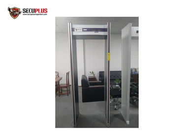 Temperature Detection Walk Through Metal Detector , Multi Zone Metal Detector