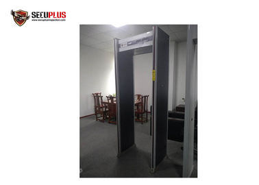 Temperature Detection Walk Through Metal Detector , Multi Zone Metal Detector