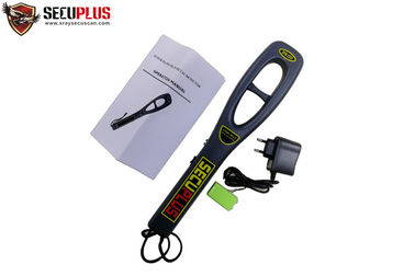 Airport security CE approval portable super scanner metal detector with charger and battery