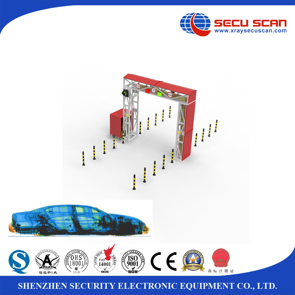 Small X Ray Scanning Machine Vehicle Scanner For Car / Medium Vans ...