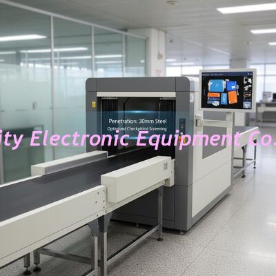 Approximately 120 Kg X Ray Baggage Scanner Providing Penetration 30mm Steel Optimized Checkpoint Screening Performance