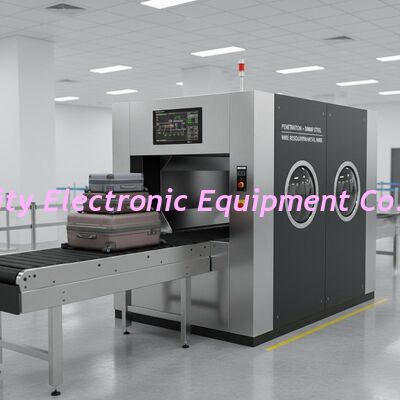 Penetration greater than 30mm Steel X-Ray Luggage Scanner ensuring Wire Resolution less than 0.0787mm Metal Wire in Border Security