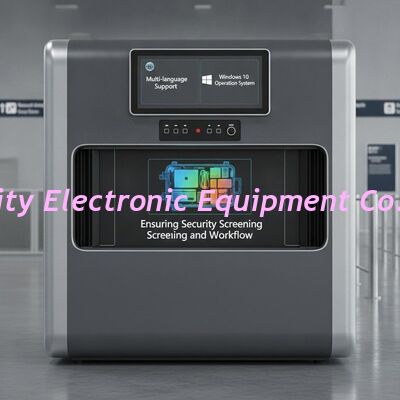 Multi-language Support XRay Baggage Scanners Utilizing Windows 10 Operation System Ensuring Security Screening and Workflow