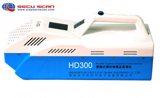 Portable Explosive Detector with TFT Color Touch Screen , Bomb detector
